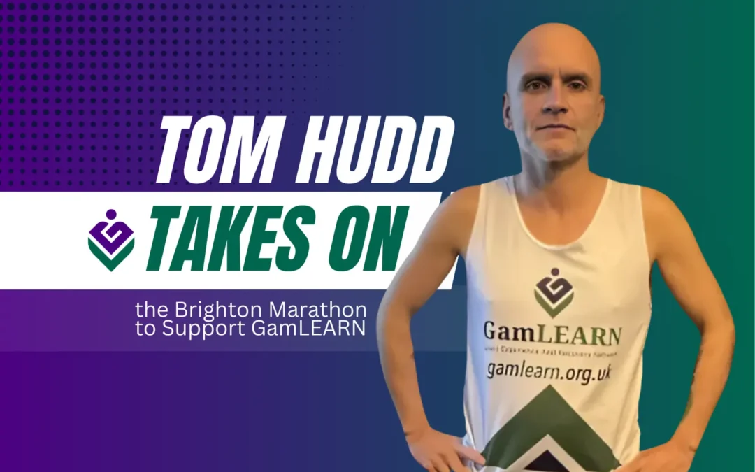 Tom Hudd Takes on the Brighton Marathon to Support GamLEARN